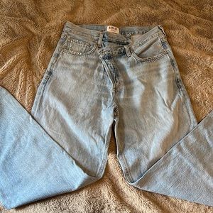 AGOLDE Criss Cross Jeans